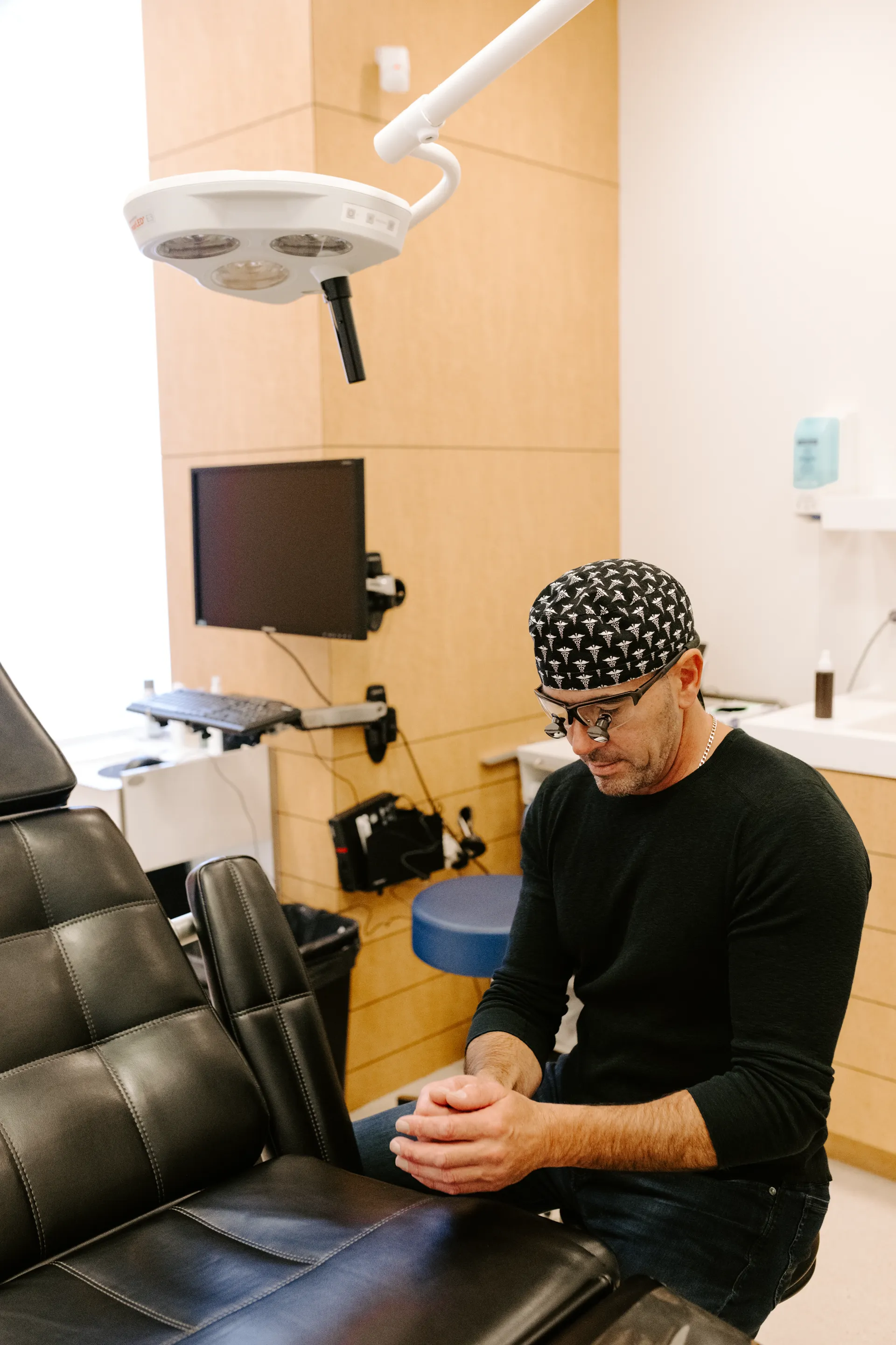 Dr. Howley's surgical suite